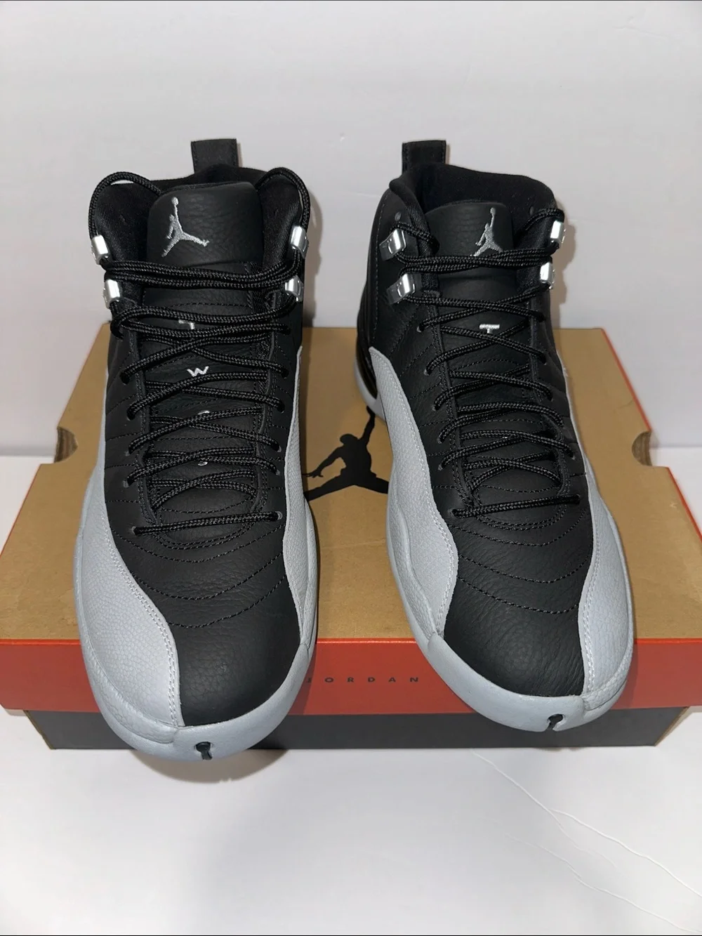 Jordan Men’s High-Top Sneakers in Black and Gray